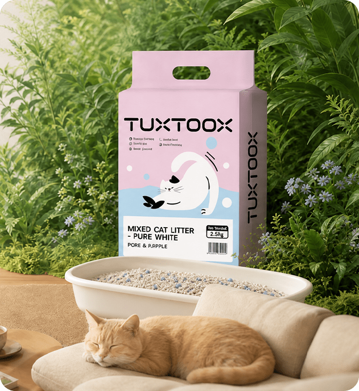 Plant-Based Mixed Cat Litter