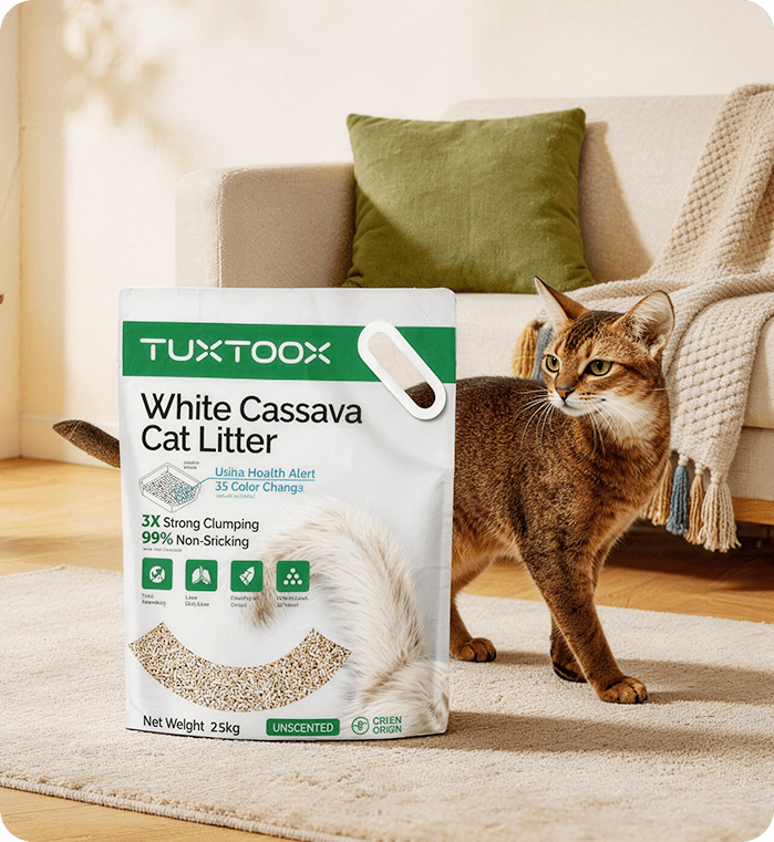 Premium Pure Cassava Litter